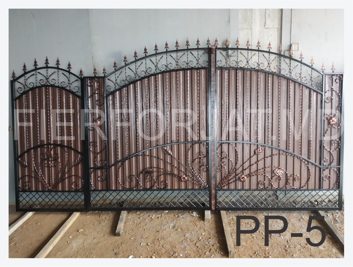 Porti , garduri, balustrade, copertine, porti din metal, porti cu profnastil, la comanda