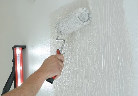 Tencuiala, Gletuire. Vopsire a pereților și podurilor